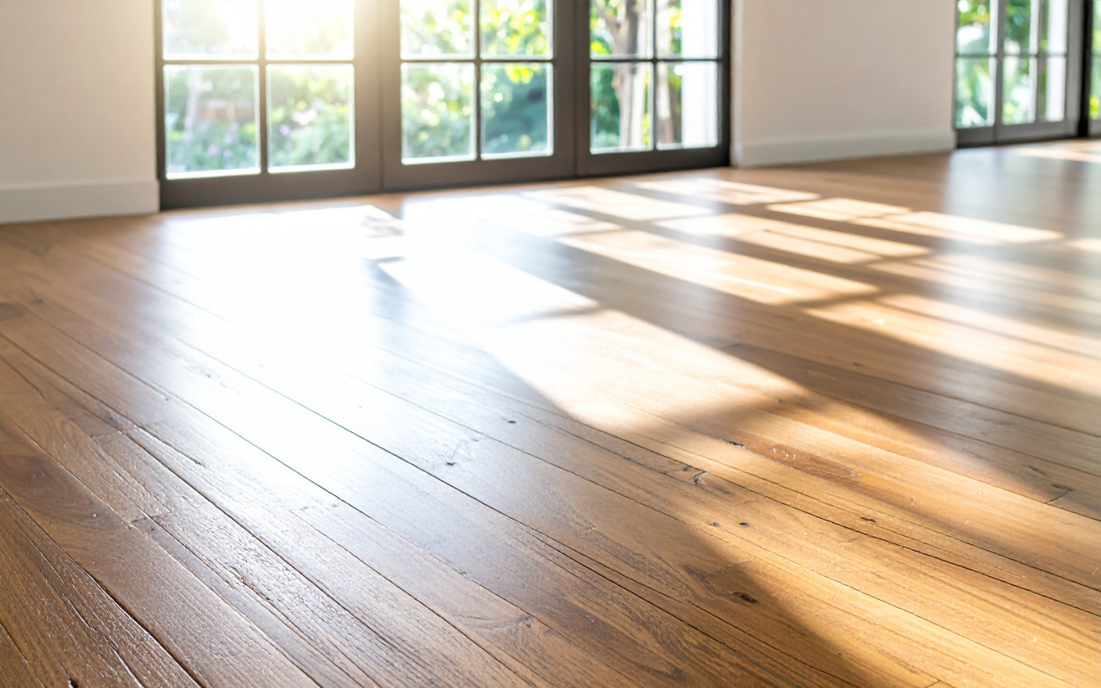 Hardwood flooring materials